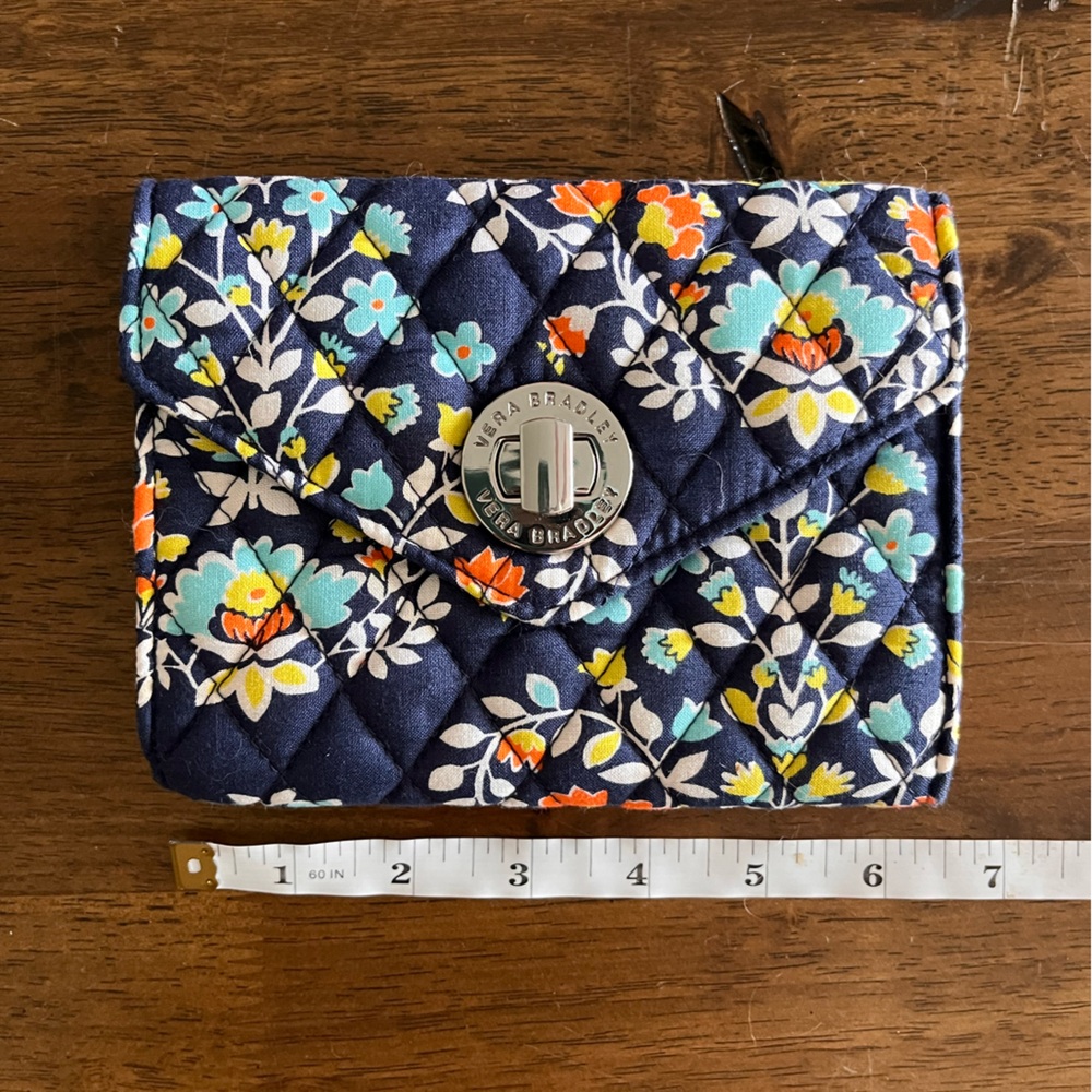 Vera Bradley Floral Quilted Wallet